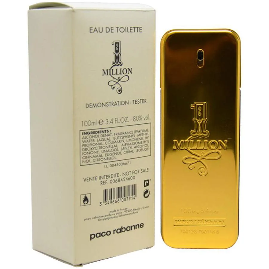 Paco Rabanne 1 Million კაცის სუნამო ტესტერი 100მლ