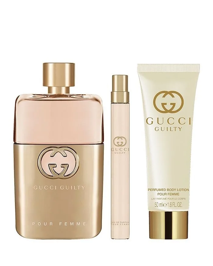 Gucci Guilty Pour Femme ქალის სასაჩუქრე ნაკრები 90მლ