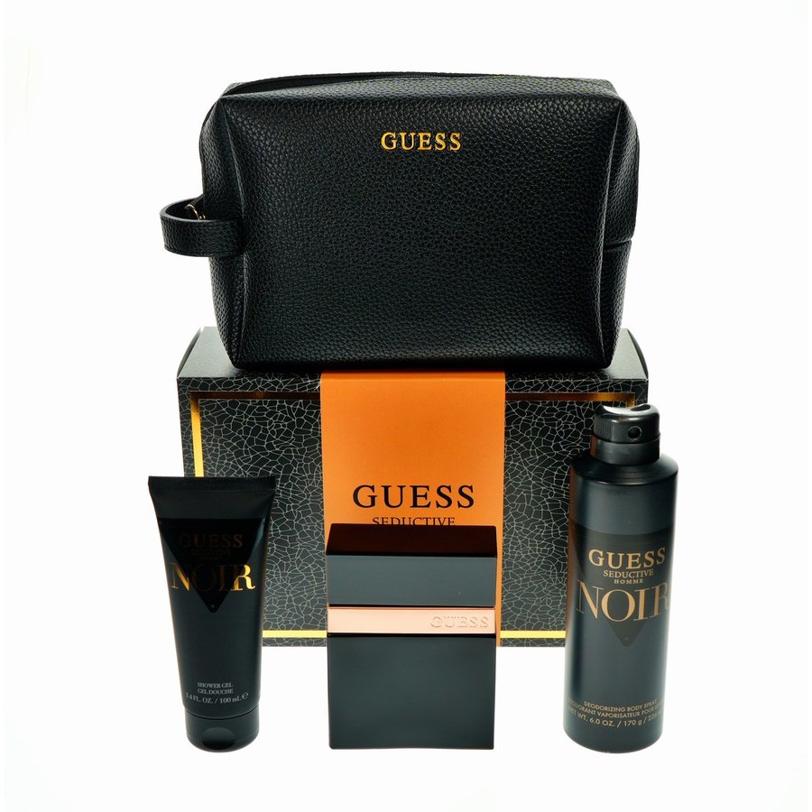Guess Seductive Homme Noir კაცის სასაჩუქრე ნაკრები