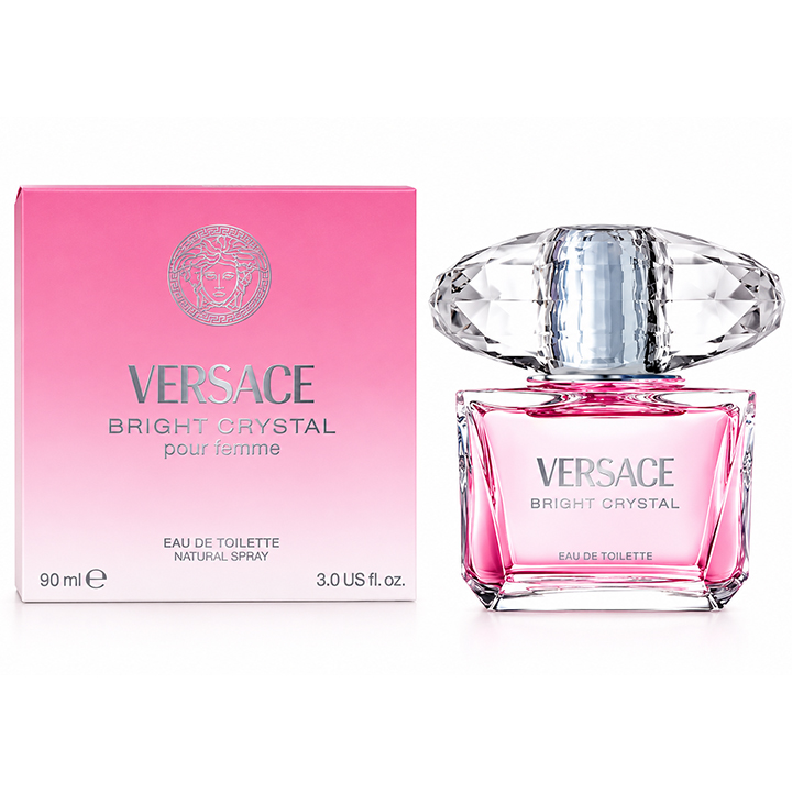 VERSACE BRIGHT CRYSTAL 90 მლ ქალის სუნამო