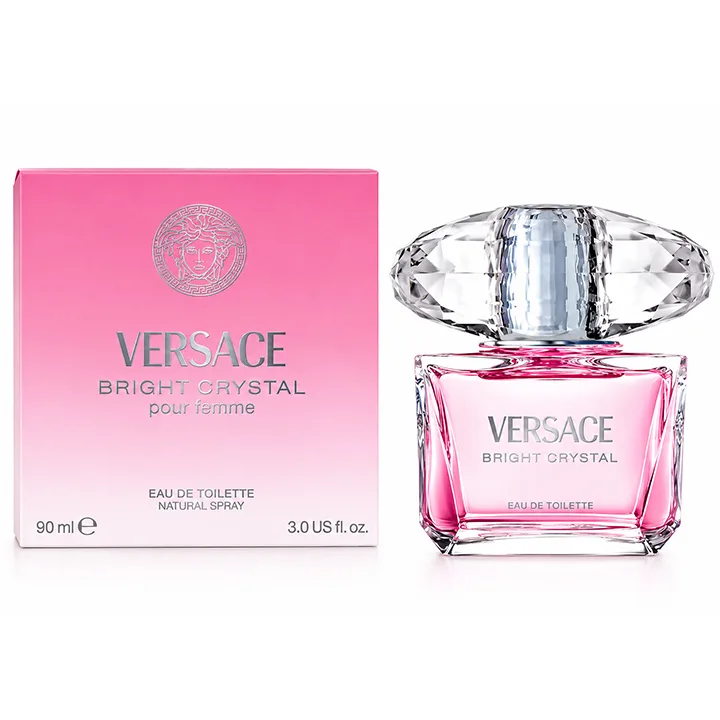 VERSACE BRIGHT CRYSTAL 90 მლ ქალის სუნამო